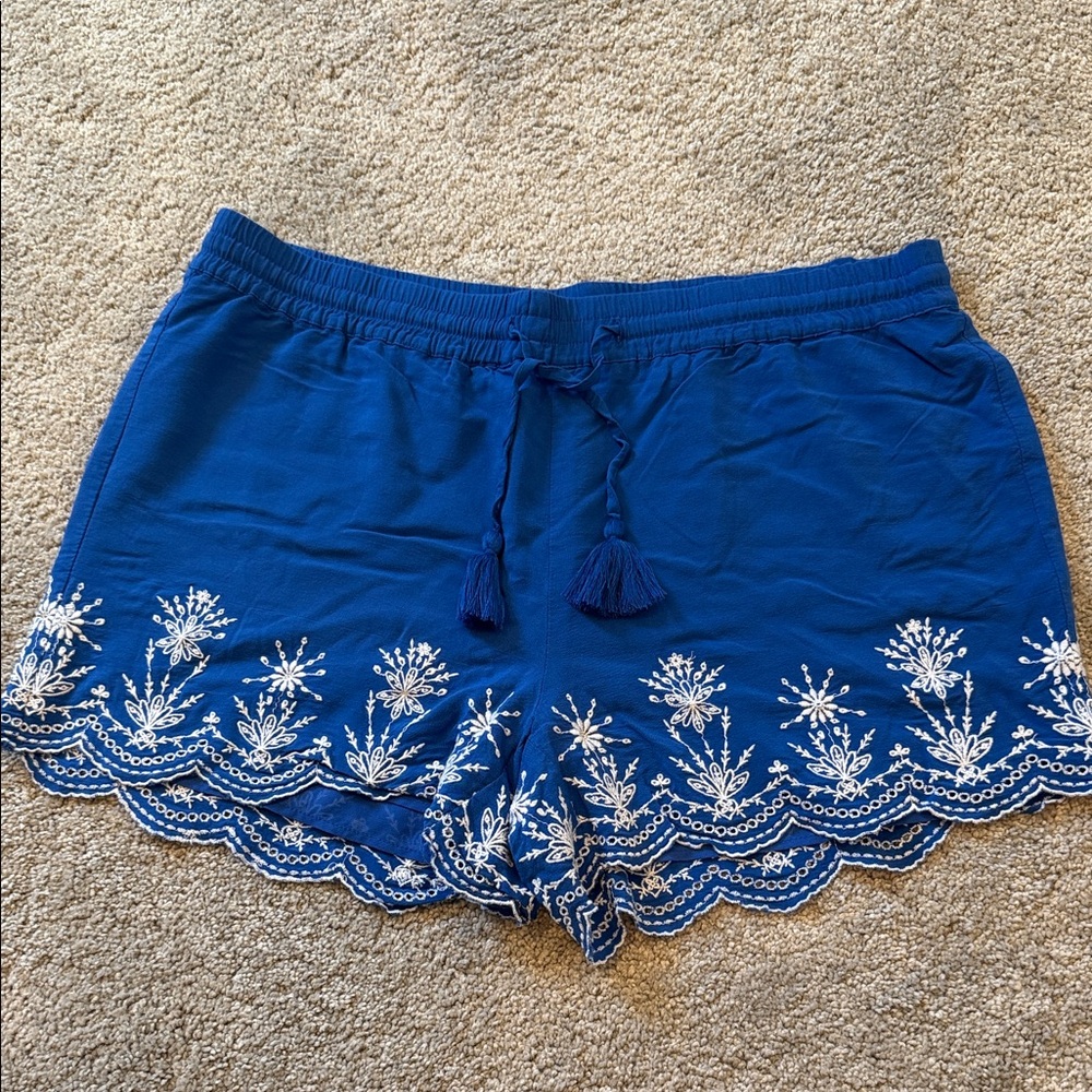 LOFT royal blue shorts